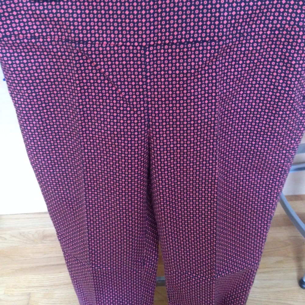 LOFT Patterned Straight Pant